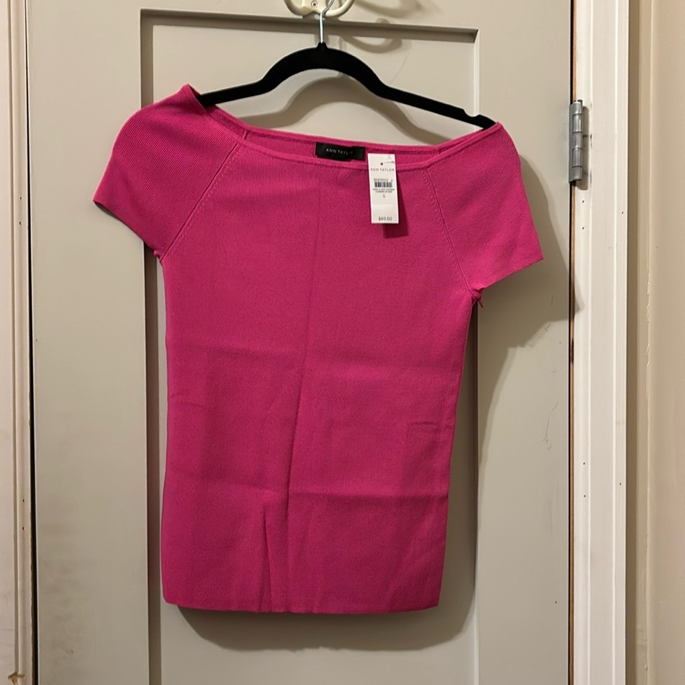 Ann Taylor off the shoulder sweater